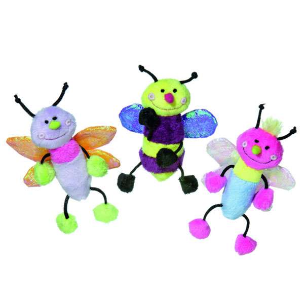 Karlie Katzenspielzeug Kitty Biene - 10 cm