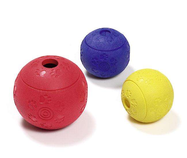 Karlie RUFFUS Vollgummi-Ball mit Squeeker - 10 cm