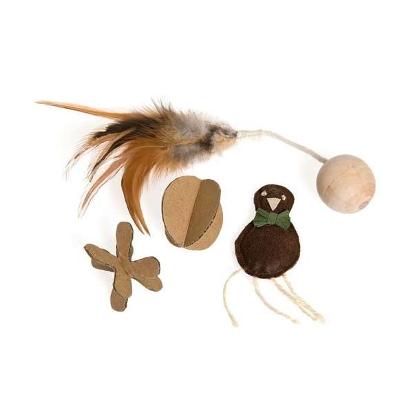 Karlie Nature Cat Toy Spielset 4-teilig