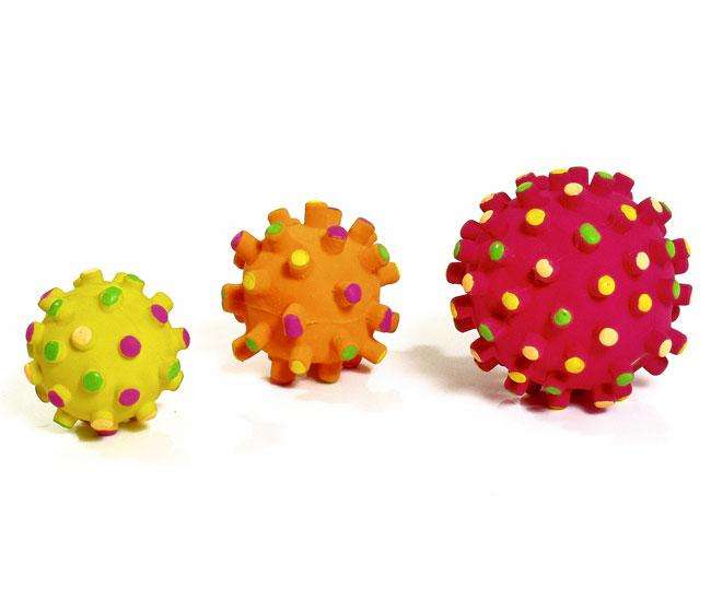 Karlie Latex-Igelspielball mit Squeeker - 9 cm