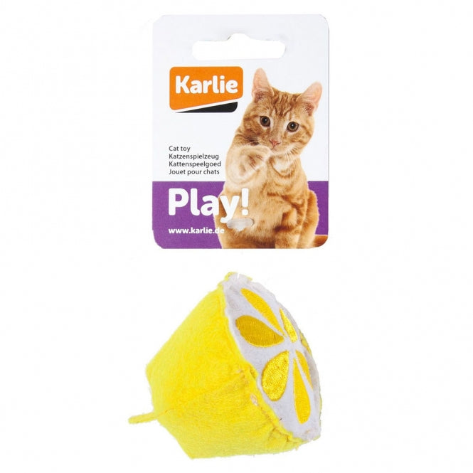 Karlie Flamingo Katzenspielzeug Food Textil - Erdbeere