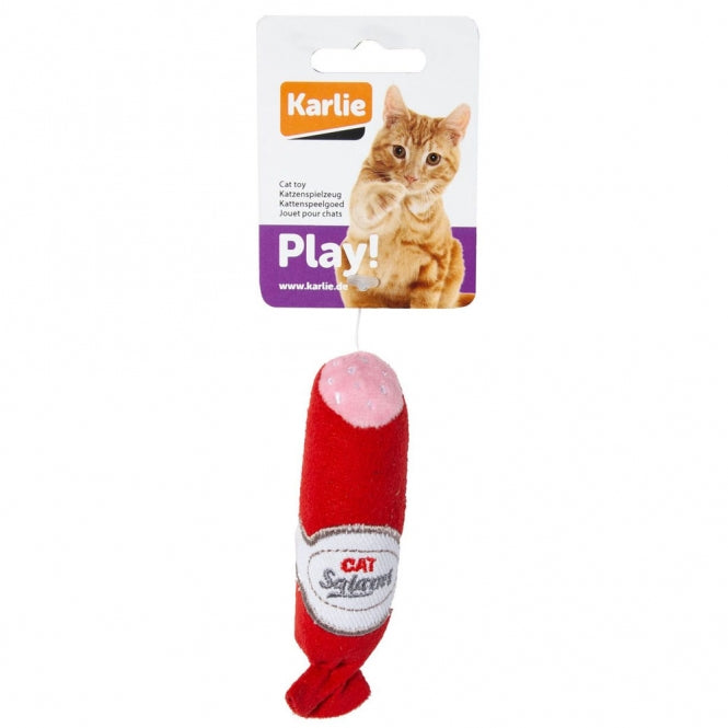 Karlie Flamingo Katzenspielzeug Food Textil - Limone