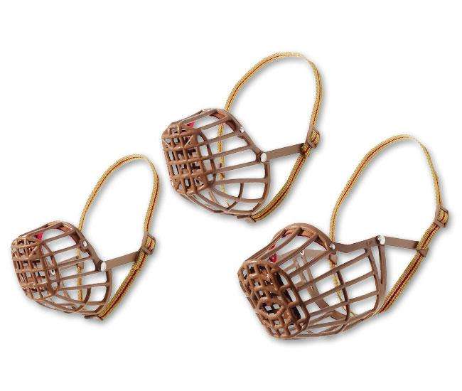 Karlie Kunststoff-Maulkorb - Beige - Größe 4