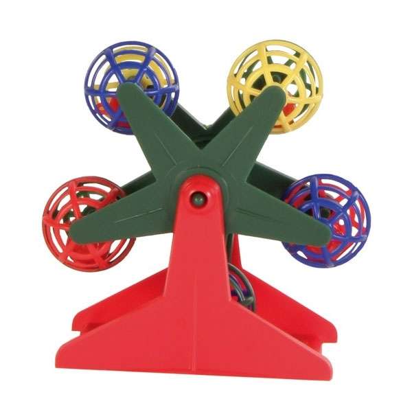 Trixie Praterrad mit kleinen Rasselbällen - 10 cm