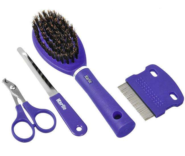 Karlie Pflege-Set für Katzen - 4-teilig