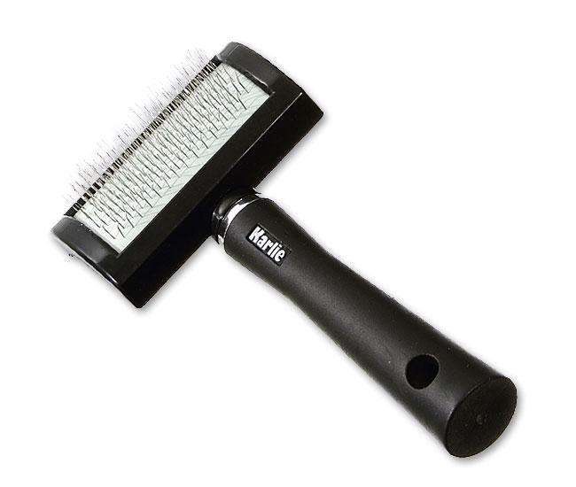 Karlie Zupfbürste für krauses Fell - Mittel