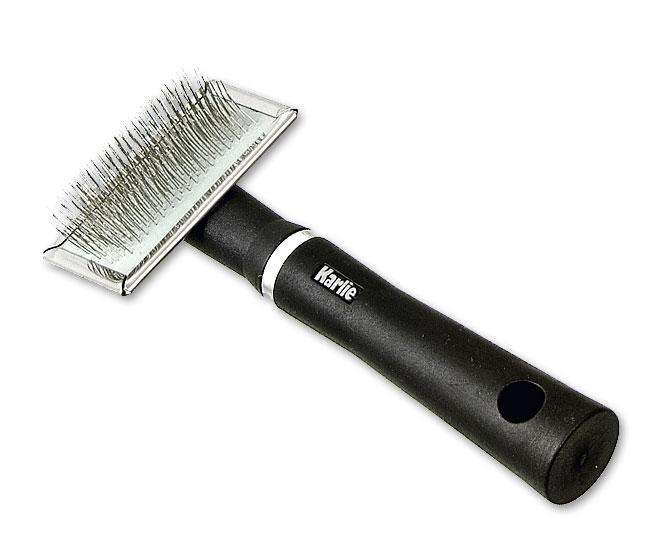 Karlie Softzupfbürste für krauses Fell - Klein