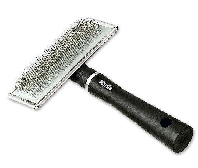 Karlie Softzupfbürste für krauses Fell - Klein