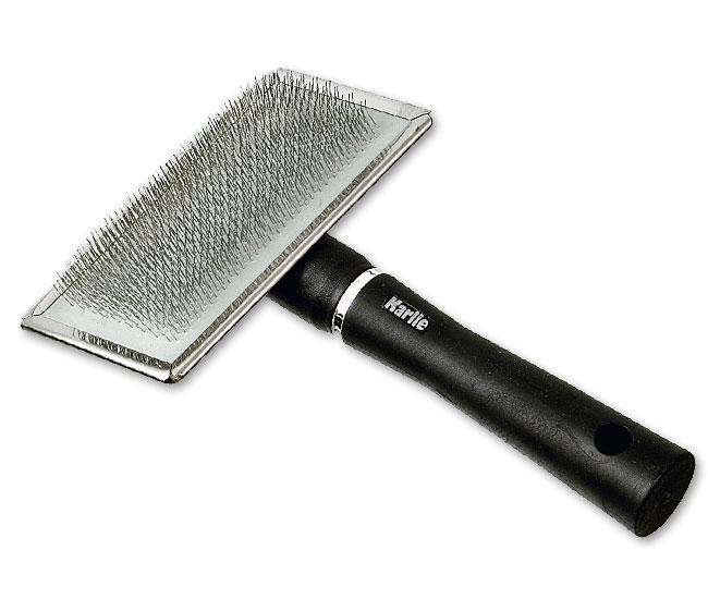 Karlie Softzupfbürste für krauses Fell - Groß