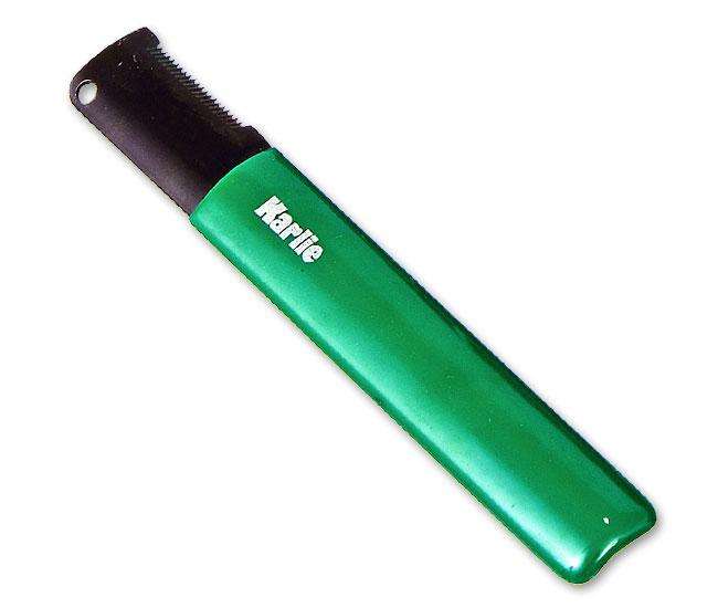Karlie Trimmmesser in historischer Form - Grobe Zahnung