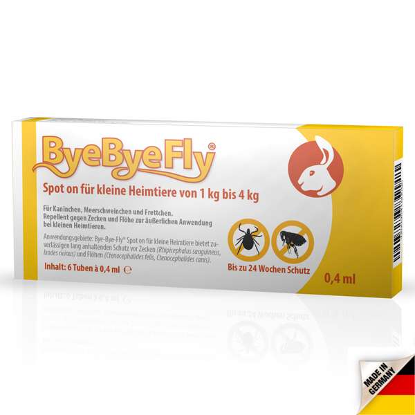 ByeByeFly® Spot-on für kleine Heimtiere