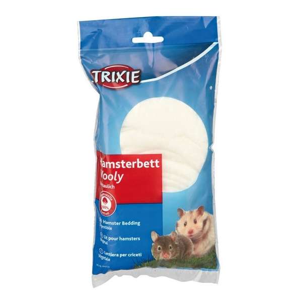 Trixie Wooly Hamsterbett, 20 g - weiß