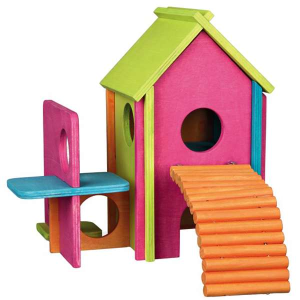 Trixie Holzhaus Kunterbunt