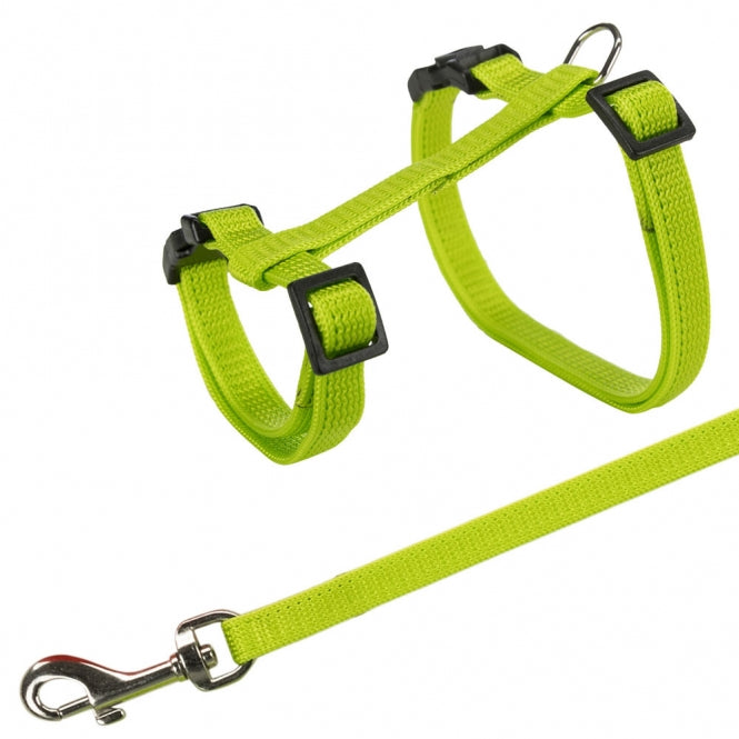 Trixie Kaninchen-Garnitur mit Leine + Schnappverschlüssen