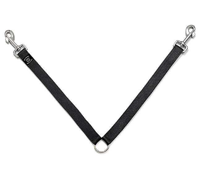 Karlie ASP Koppel - Schwarz - 10 mm, 25 cm