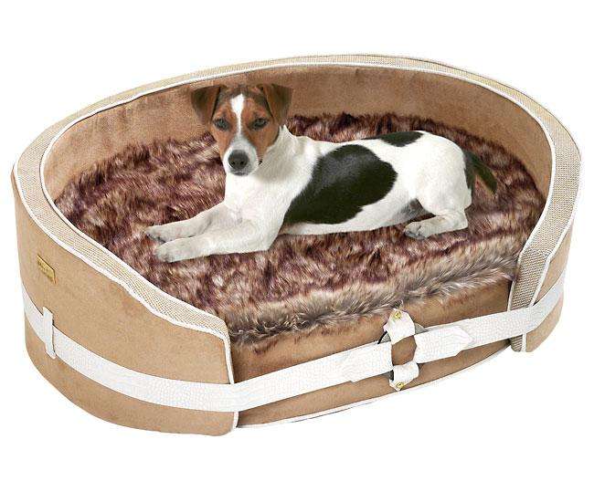 Karlie GLOBAL LINE Liegebett - Oval, Braun - 60 x 45 cm