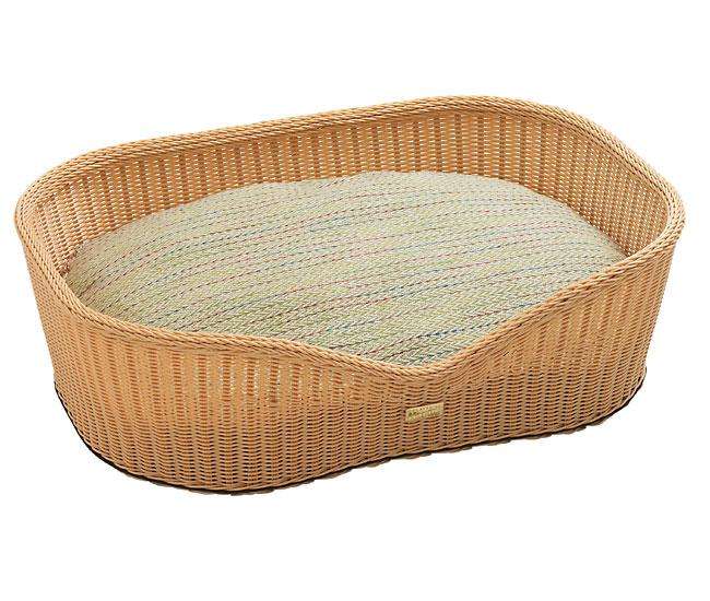 Karlie COTTAGE LINE Liegebett - Eckig, Grün - 80 x 60 cm