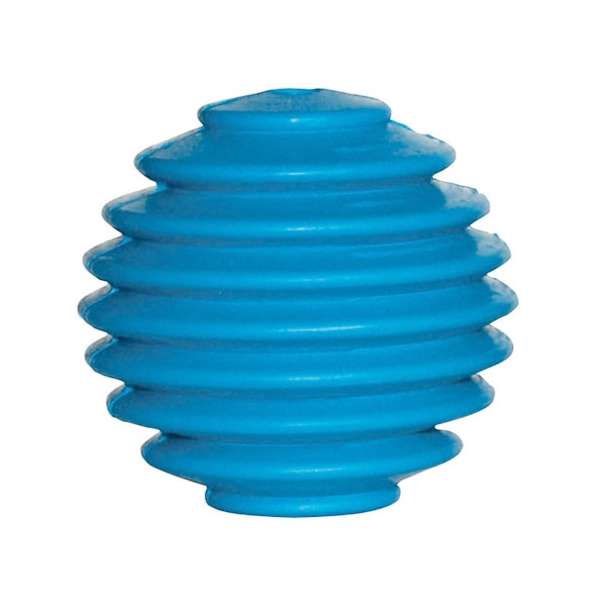 DOGIT JAWZ Gummispielzeug Ball mit Rillen - Blau