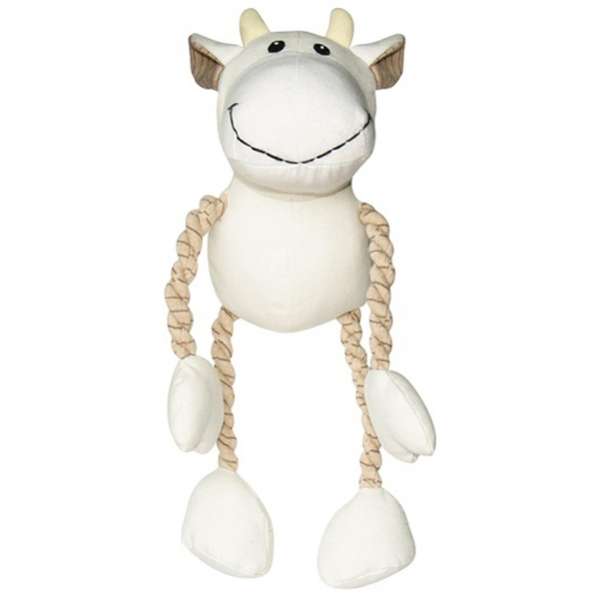 DOGIT Cotton Toy Kuh mit Squeeker