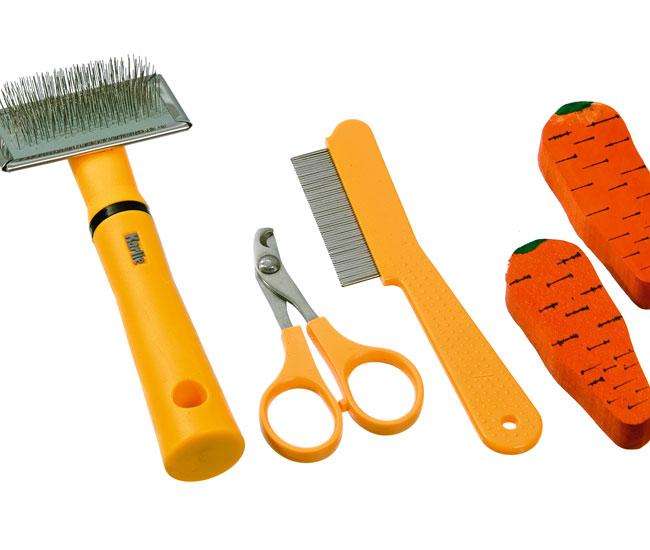 Karlie Pflege-Set für Streicheltiere - 5-teilig