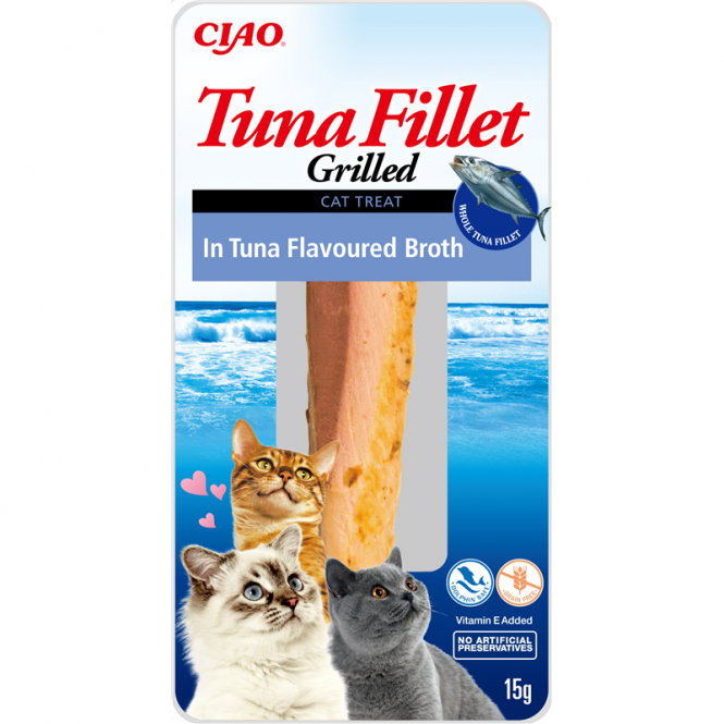 Inaba Cat Thunfischfilet - 15 g