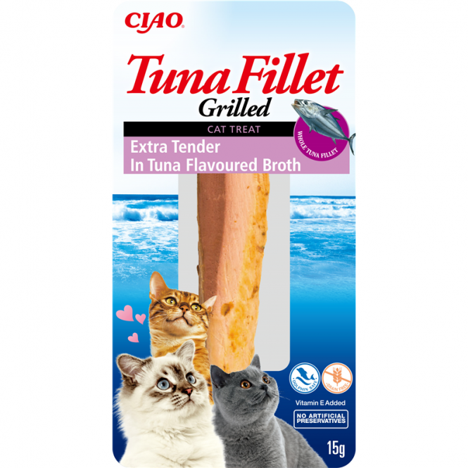 Inaba Cat Thunfischfilet extra zart - 15 g