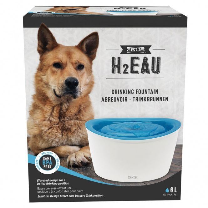 ZEUS Trinkbrunnen H2EAU 6L - Hellblau