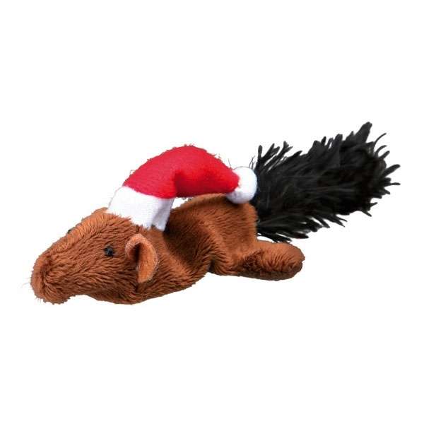 Trixie Xmas Katzenspielzeug Maus und Eichhörnchen