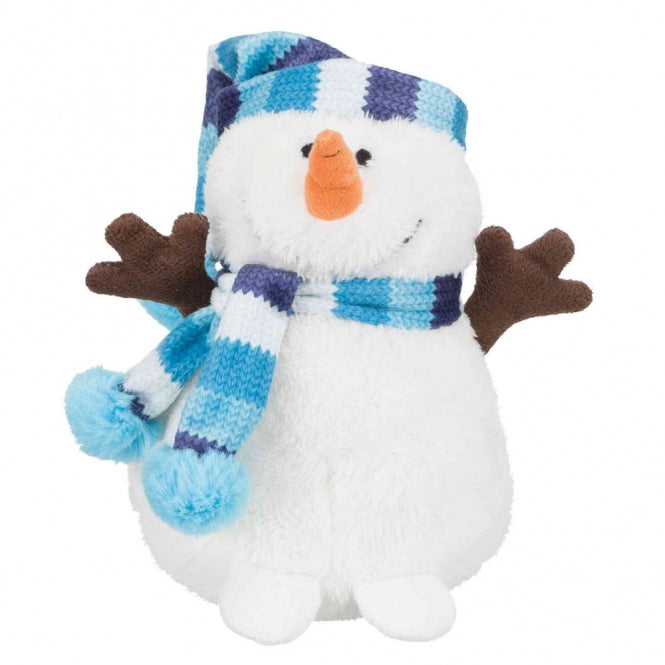 Trixie Xmas Plüsch-Schneemann - 17 cm