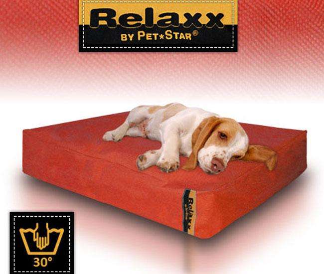 Pet-Star RELAXX Kissen - Eckig, 65 x 85 cm - Hellblau