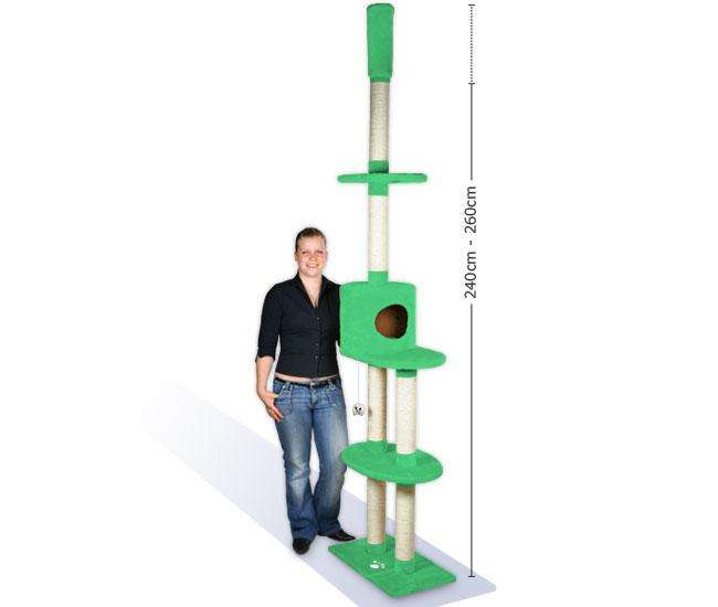 Pet-Star Kratzbaum MIKESCH - Grün