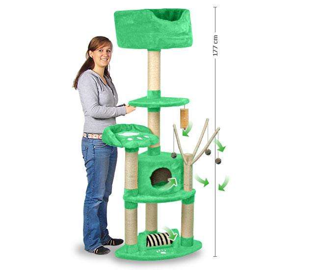 Pet-Star Kratzbaum MIEZE - Grün