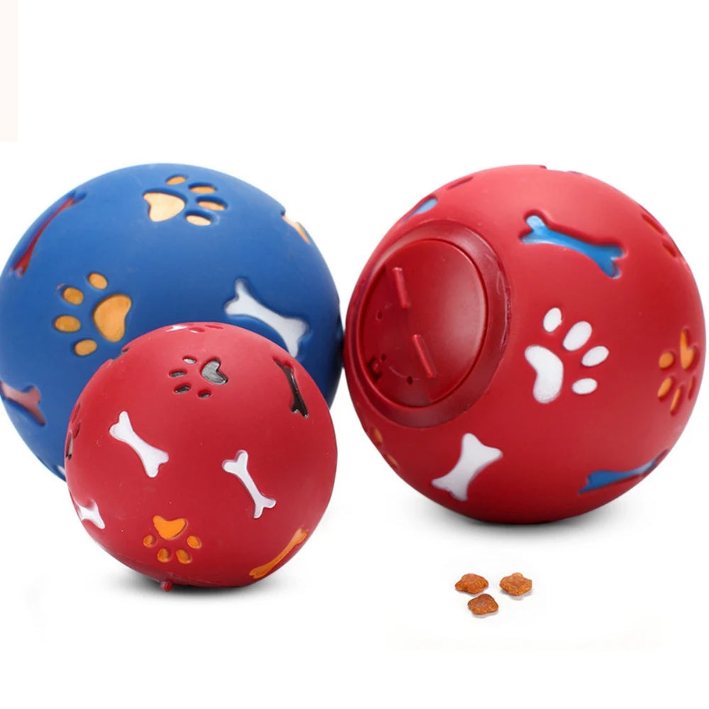 Spielzeug für Kleine Hunde,Ball ,Hundefutter,Futterspender,KauspeilzeugAuslaufender Futterball,Futterspeder für spielende Hunde,Zubehör für Trainingsbälle