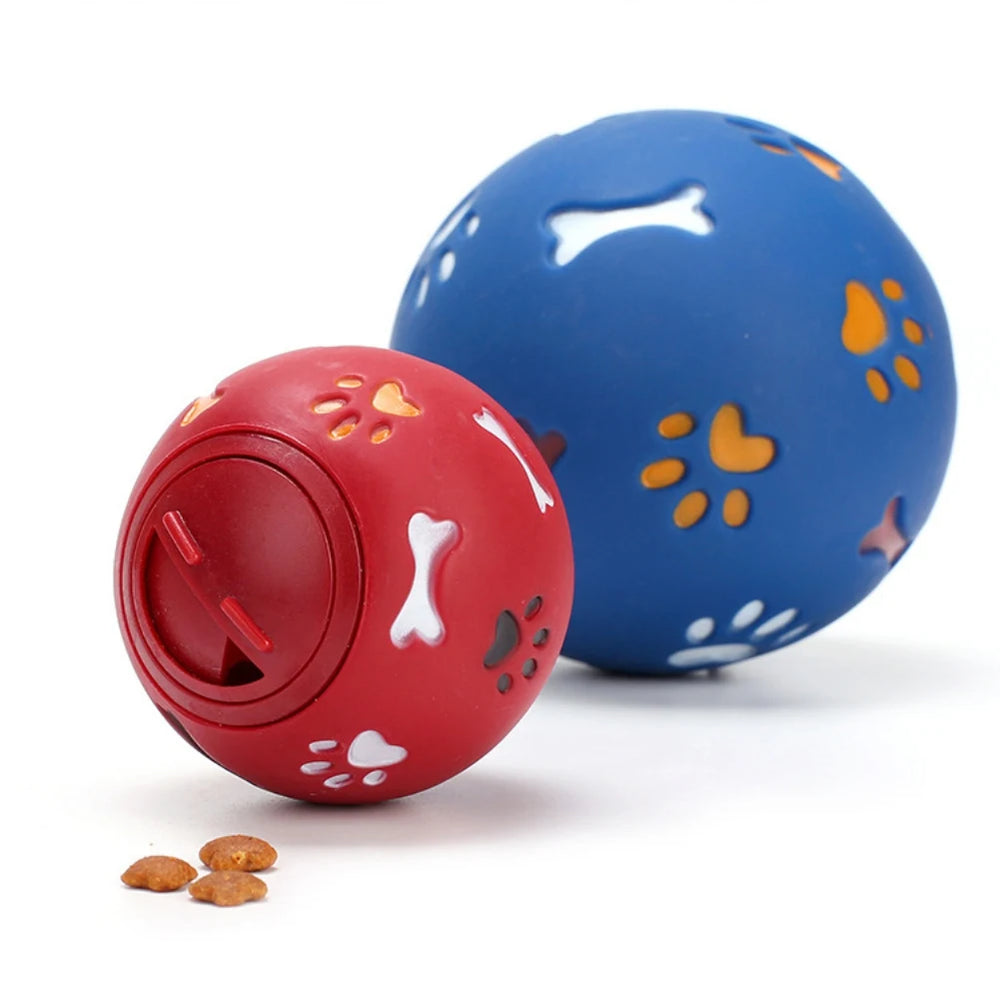 Spielzeug für Kleine Hunde,Ball ,Hundefutter,Futterspender,KauspeilzeugAuslaufender Futterball,Futterspeder für spielende Hunde,Zubehör für Trainingsbälle