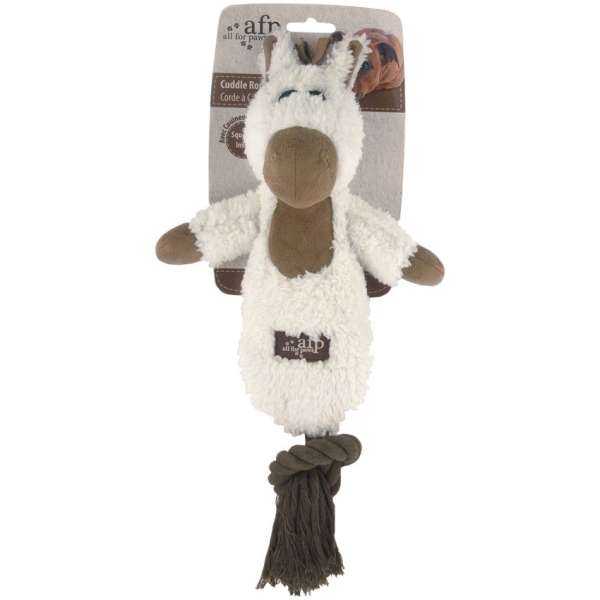 All for Paws Cuddle Rope mit Lammfell