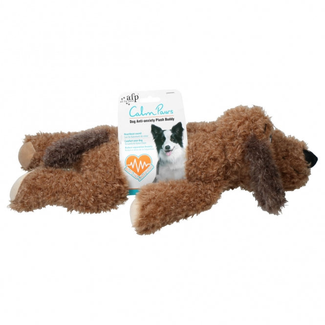 AFP Calm Paws-Dog anti anxiety Beruhigendes Kuscheltier mit Herzschlag