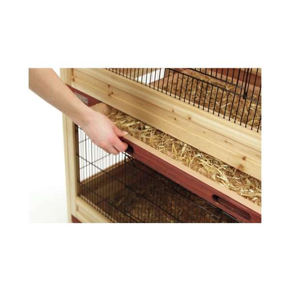 Kerbl Kleintierkäfig Indoor - doppelstöckig