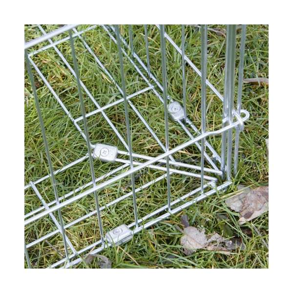 Kerbl Freilaufgehege mit Ausbruchsperre 115 x 115 cm