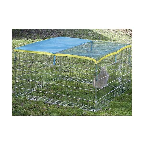 Kerbl Freilaufgehege mit Ausbruchsperre 115 x 115 cm
