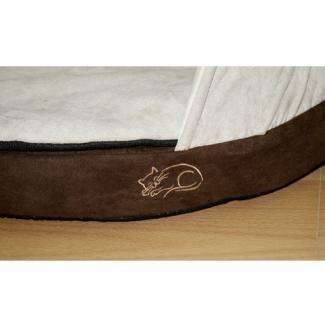 Kerbl Liegemuschel MAHITA Braun/Beige