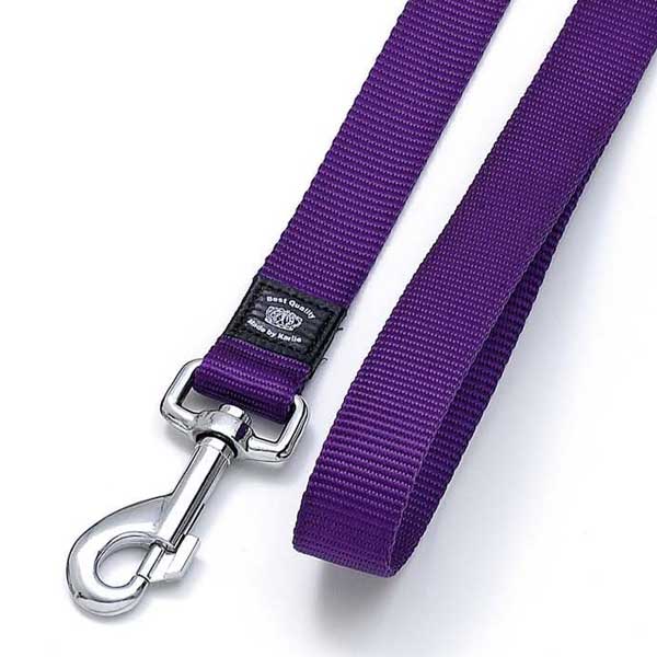 Karlie ASP Leine - Aubergine, 100 cm / 20 mm