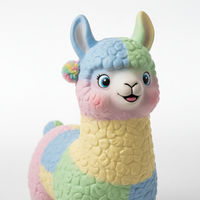 Beeztees Latex Alpaka Sunny 40cm Gesicht Detail