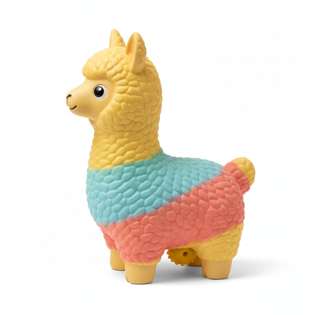 Beeztees Latex Alpaka Sunny 40cm Seitenansicht