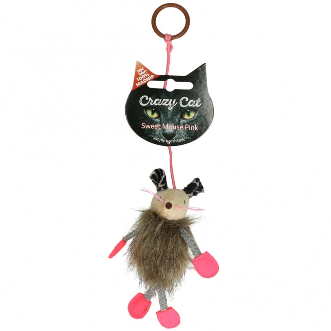 Crazy Cat Sweet Mouse Rosa mit 100% Madnip