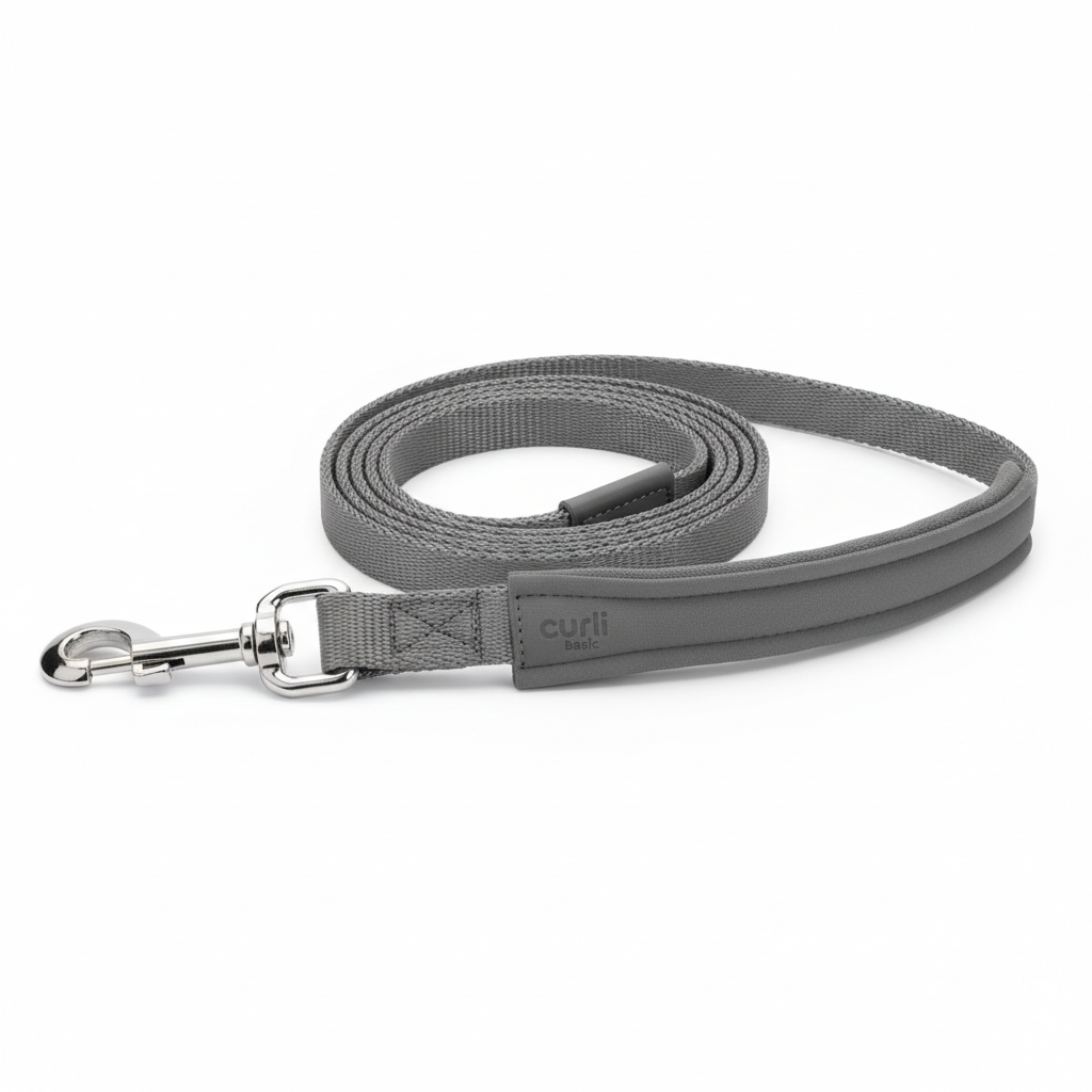 Curli Basic Leine Grau Produktbild