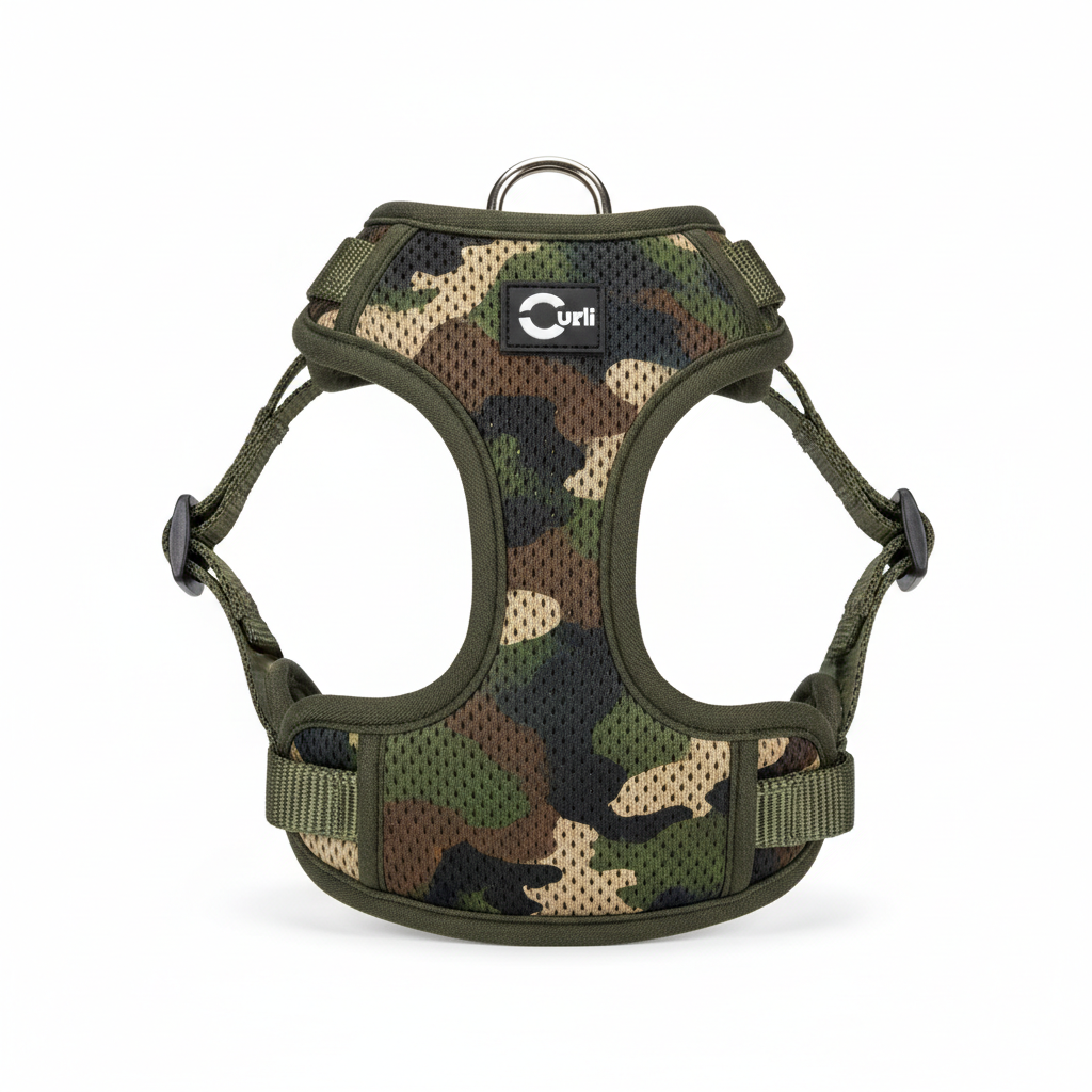 Curli Vest Geschirr M - Frontansicht