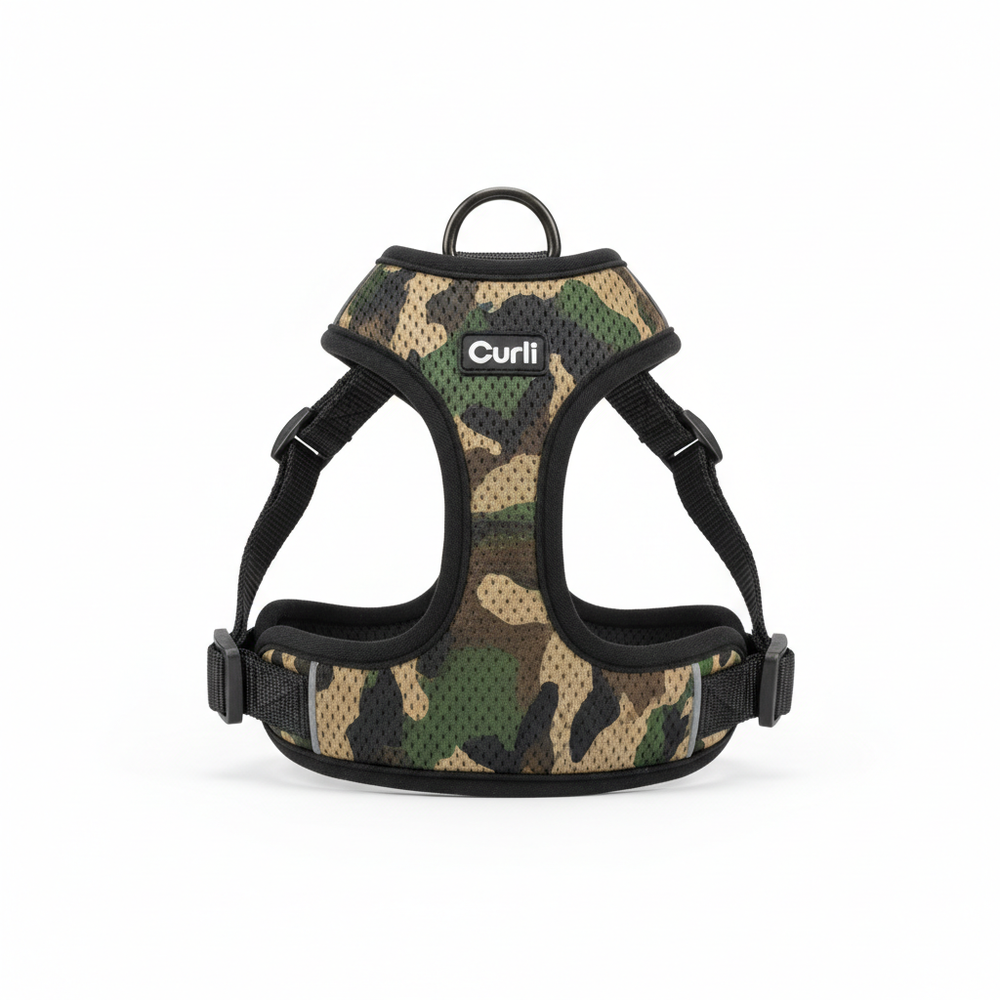 Curli Vest Geschirr M - Rückansicht