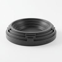 Futternapf Stone Deco Oscuro Grau 13cm Seitenansicht