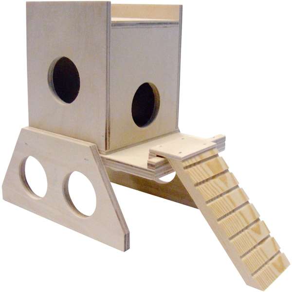 LIVING WORLD Hamsterempore mit Treppe