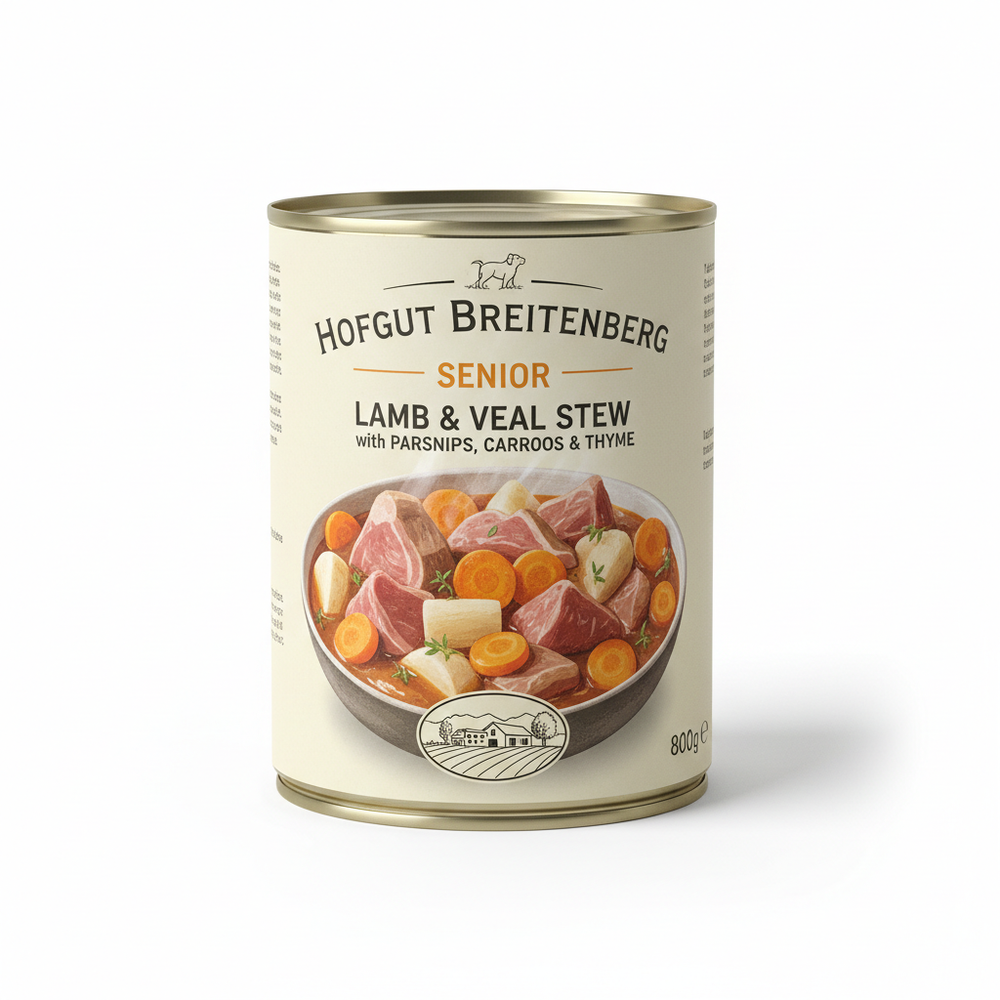Hofgut Breitenberg Senior Lamm & Kalbstopf Produktbild